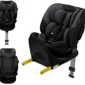 Kinderkraft I-Fix autokrēsliņš bērniem 40-150cm krāsa Graphite Black