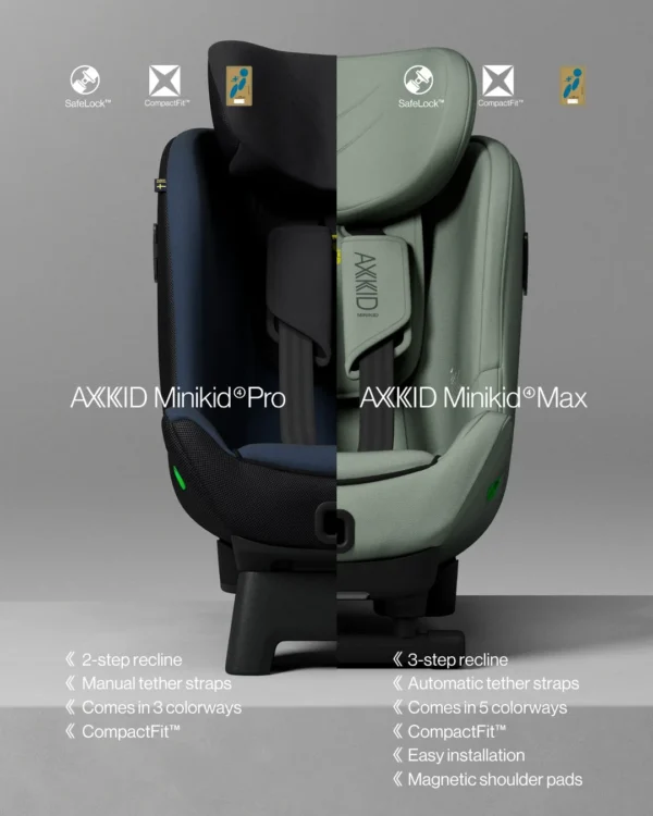 Autokreslini.lv | Minikid 4 MAX autokrēsliņš bērniem 61-125cm krāsa Forest Moss Green bilde #23