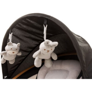 4Baby Rock’n Relax XXIV mazuļu šūpuļkrēsliņš krāsa Black