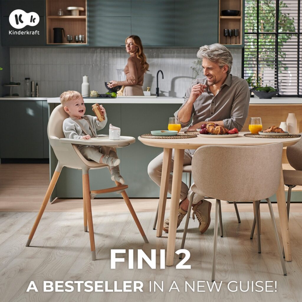 Kinderkraft Fini 2 barošanas krēsls bērniem