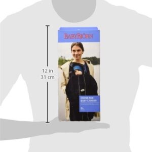 BabyBjorn ergosomas pārvalks krāsa City Black