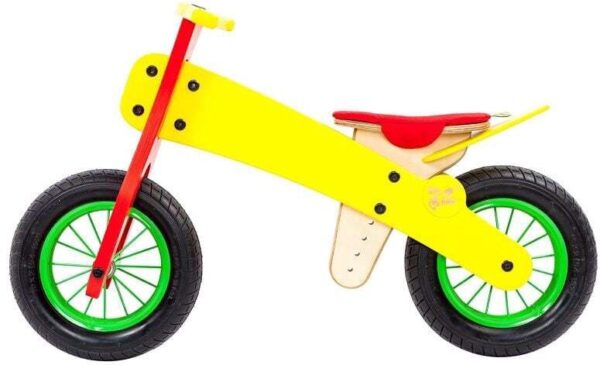 Autokreslini.lv | koka skrejritenis bērniem Mini krāsa Dzeltenais pavasaris bilde #1