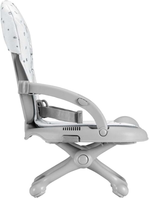 Autokreslini.lv | Smarty Pop salokāms barošanas krēsliņš krāsa 247 Light Grey bilde #5