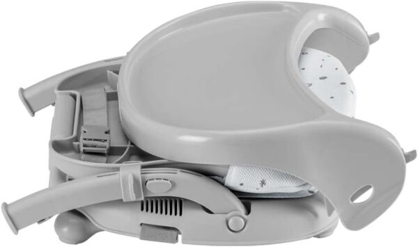 Autokreslini.lv | Smarty Pop salokāms barošanas krēsliņš krāsa 247 Light Grey bilde #9