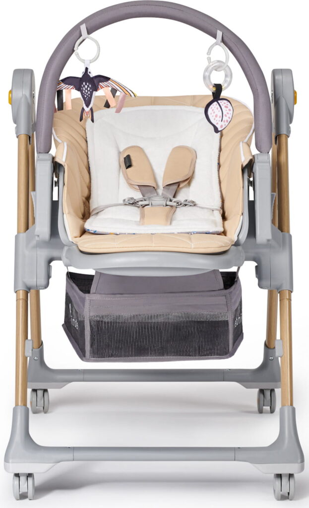 Kinderkraft Lastree barošanas krēsls 2in1 krāsa Wood