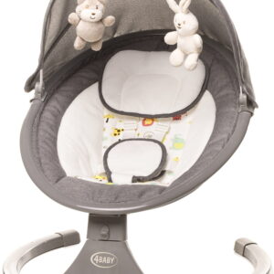 4Baby Rock’n Relax XXIII mazuļu šūpuļkrēsliņš krāsa Grey