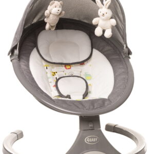4Baby Rock’n Relax XXIII mazuļu šūpuļkrēsliņš krāsa Grey