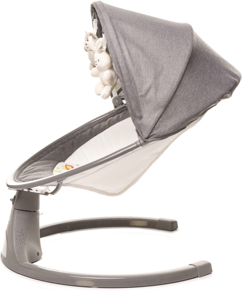 4Baby Rock’n Relax XXIII mazuļu šūpuļkrēsliņš krāsa Grey