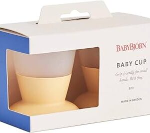 BabyBjorn mazuļu krūzītes 2gab. krāsa Powder Yellow