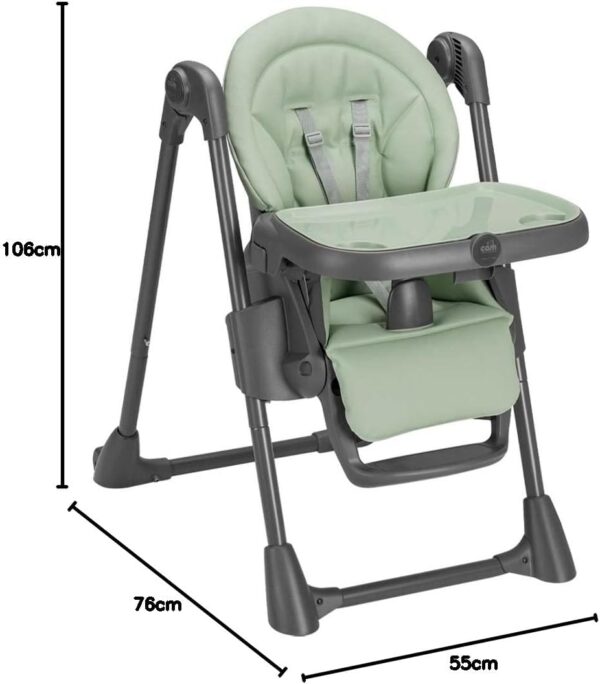 Autokreslini.lv | Pappananna ICON AIR barošanas krēsls bērniem krāsa 267 Green bilde #15