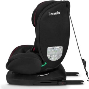 Lionelo Bastiaan I-Size autokrēsliņš bērniem 40-150cm krāsa Black Red