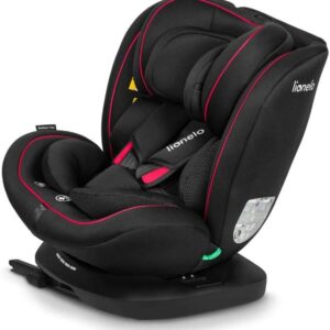 Lionelo Bastiaan I-Size autokrēsliņš bērniem 40-150cm krāsa Black Red
