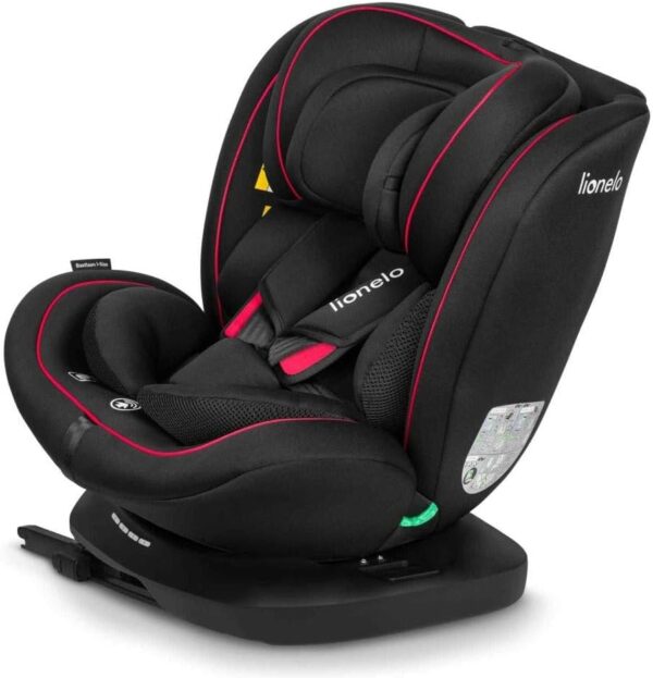 Autokreslini.lv | Bastiaan I-Size autokrēsliņš bērniem 40-150cm krāsa Black Red bilde #3