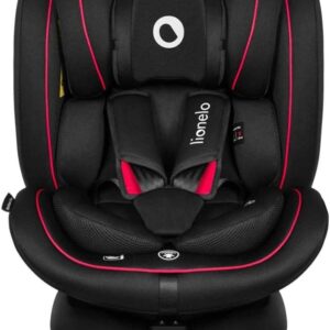 Lionelo Bastiaan I-Size autokrēsliņš bērniem 40-150cm krāsa Black Red