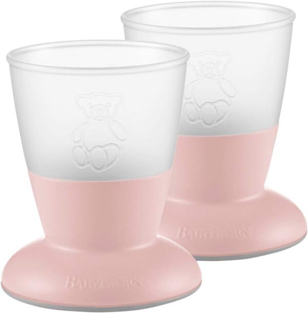 Autokreslini.lv | mazuļu krūzītes 2gab. krāsa Powder Pink bilde #1
