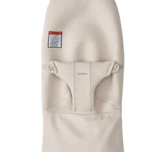 BabyBjorn Bouncer BLISS sēžamās daļas pārvalks krāsa Light Beige, 3D Jersey
