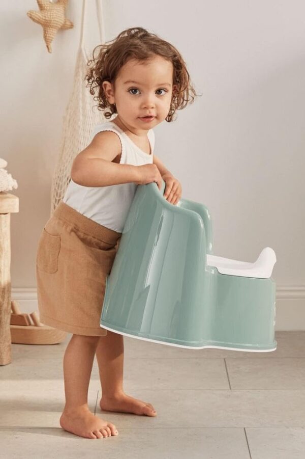 Autokreslini.lv | Potty Chair bērnu podiņš ar atzveltni krāsa Deep Green/White bilde #7