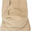 Lodger BUNKER bērnu guļammaiss fleece krāsa Folklore BEIGE