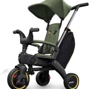 Doona Liki Trike S3 stumjamais bērnu trīsritenis krāsa Desert Green