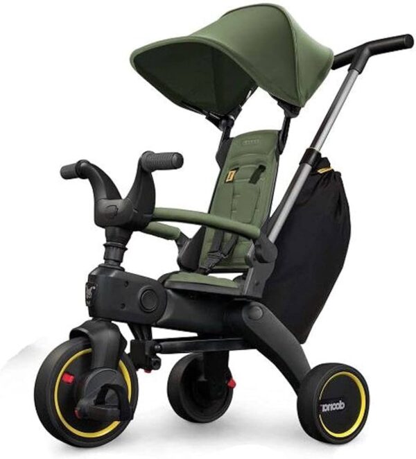 Autokreslini.lv | Liki Trike S3 stumjamais bērnu trīsritenis krāsa Desert Green bilde #1