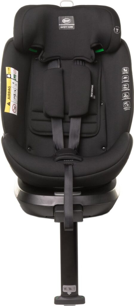 4Baby Enzo-Fix autokrēsliņš bērniem 40-150cm krāsa Black