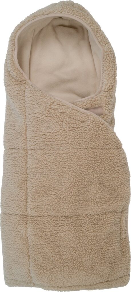 Lodger Wrapper mazuļu ietinamā sedziņa TEDDY krāsa BEIGE