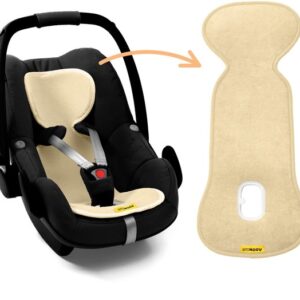 AeroMoov autokrēsliņu pretsvīšanas ieliknītis Grupa 0+ krāsa VANILLA