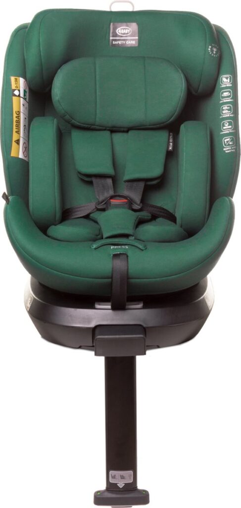 4Baby Enzo-Fix autokrēsliņš bērniem 40-150cm krāsa Dark Green