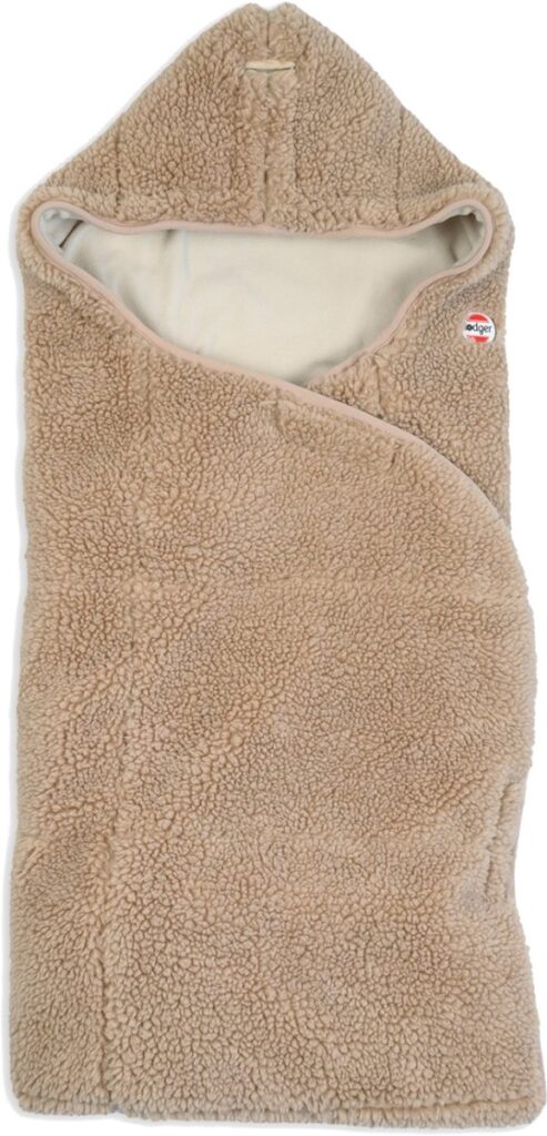 Lodger Wrapper mazuļu ietinamā sedziņa TEDDY krāsa BEIGE