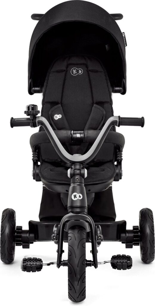 Kinderkraft Easytwist stumjamais trīsritenis bērniem 5in1 krāsa Black