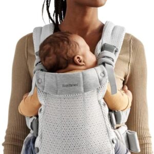 BabyBjorn Harmony ergosoma mazuļiem 0-3gadiem krāsa Silver 3D MESH