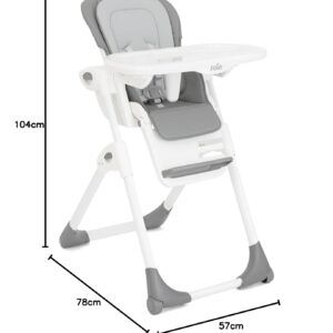 Joie Mimzy Recline bērnu barošanas krēsliņš krāsa Arctic