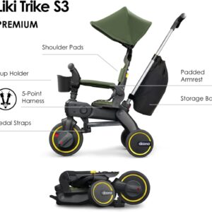 Doona Liki Trike S3 stumjamais bērnu trīsritenis