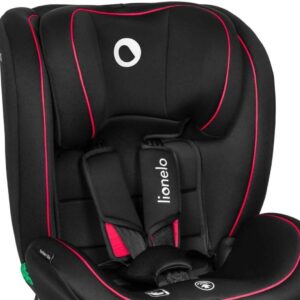 Lionelo Bastiaan I-Size autokrēsliņš bērniem 40-150cm krāsa Black Red