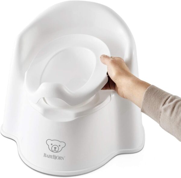 Autokreslini.lv | Potty Chair bērnu podiņš ar atzveltni krāsa White bilde #3