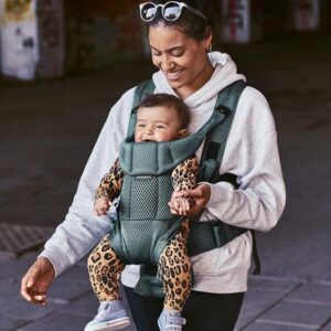BabyBjorn MOVE ergorsoma mazuļiem krāsa Sage Green MESH