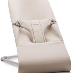 BabyBjorn BLISS šūpuļkrēsls mazuļiem 0-13kg krāsa LIGHT BEIGE, 3D Jersey
