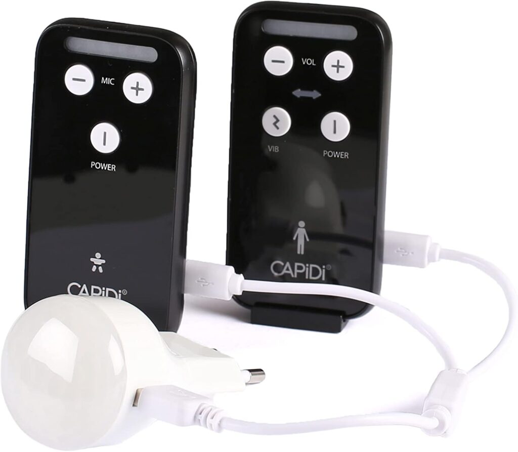 Capidi Baby Alarm mazuļu rācija krāsa Black