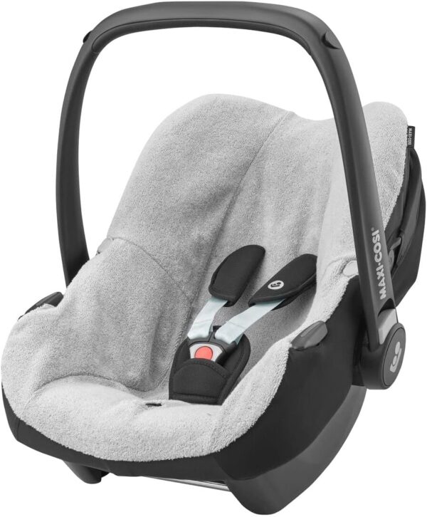 Autokreslini.lv | Cabriofix I-Size un Tinca autokrēsliņa vasaras pārvalks Fresh Grey bilde #1
