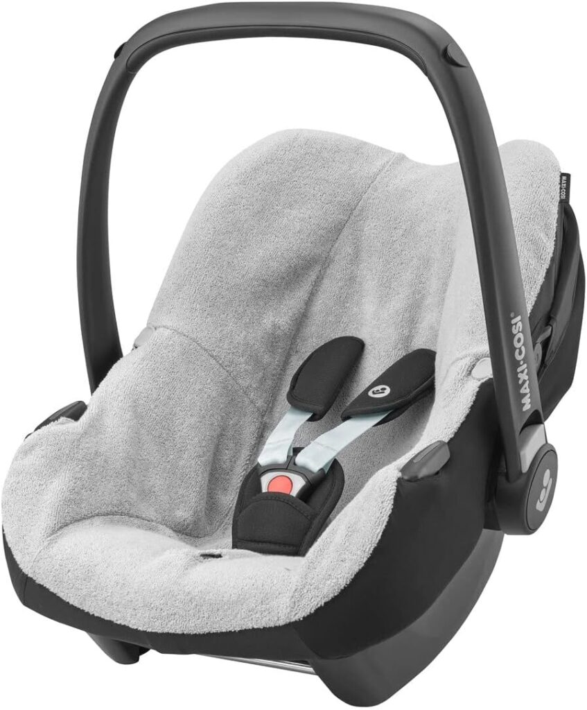 Maxi Cosi Cabriofix I-Size un Tinca autokrēsliņa vasaras pārvalks Fresh Grey