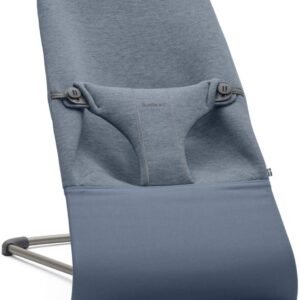 BabyBjorn BLISS šūpuļkrēsls mazuļiem 0-13kg krāsa Dove Blue, 3D Jersey
