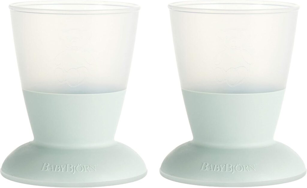 BabyBjorn mazuļu krūzītes 2gab. krāsa Powder Green