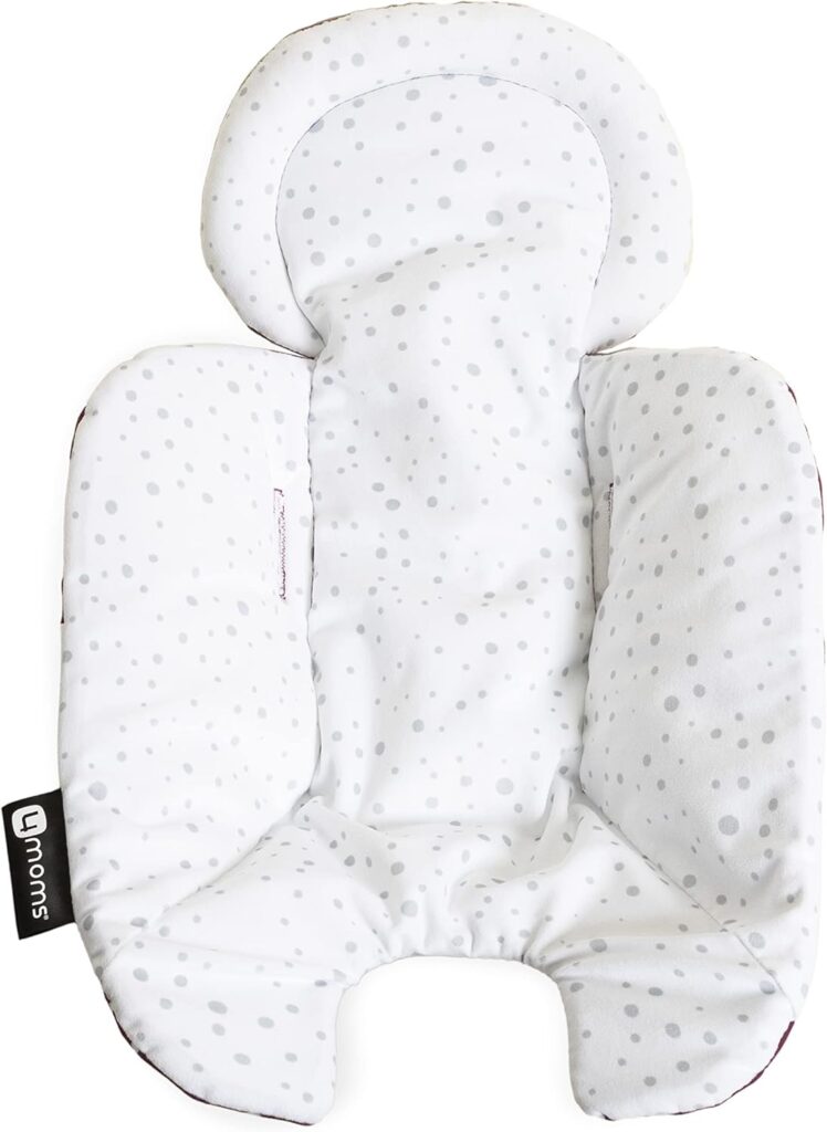 4Moms Mamaroo un RockaRoo mazuļu ieliktnis krāsa Maroon Plush