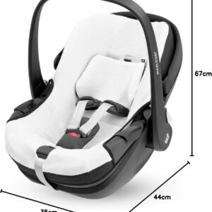 Maxi Cosi Pebble 360/360PRO vasaras pārvalks Natural White
