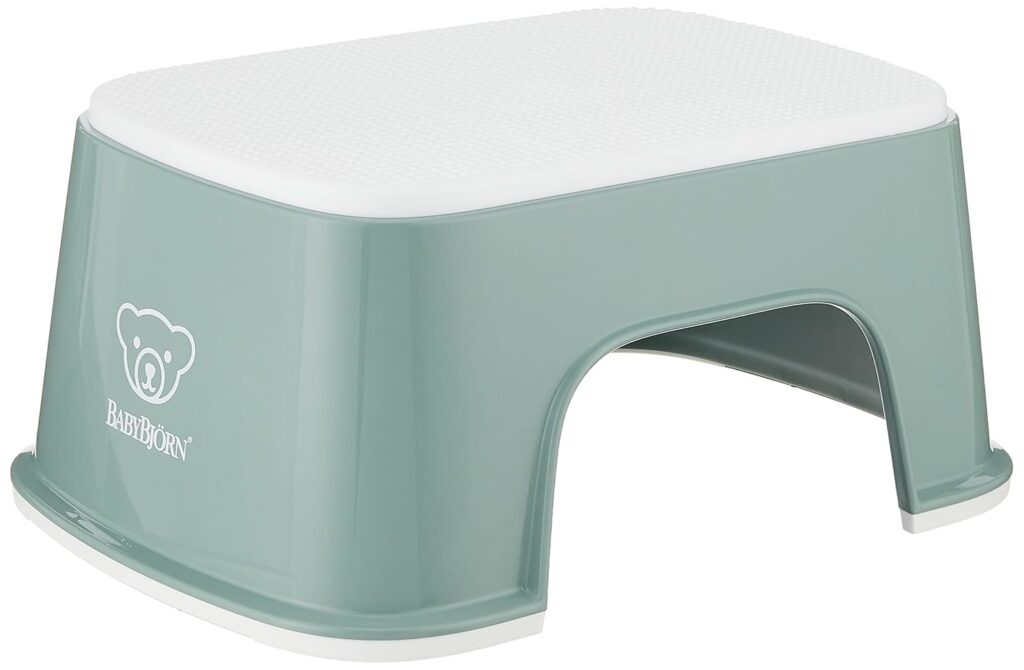 BabyBjorn Safe Step pakāpiens bērniem krāsa Deep Green/White