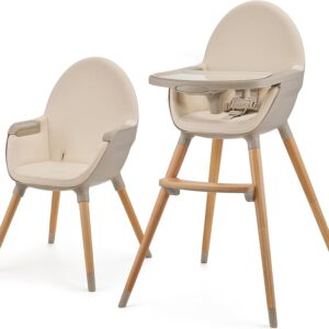 Kinderkraft Fini 2 barošanas krēsls bērniem krāsa Beige
