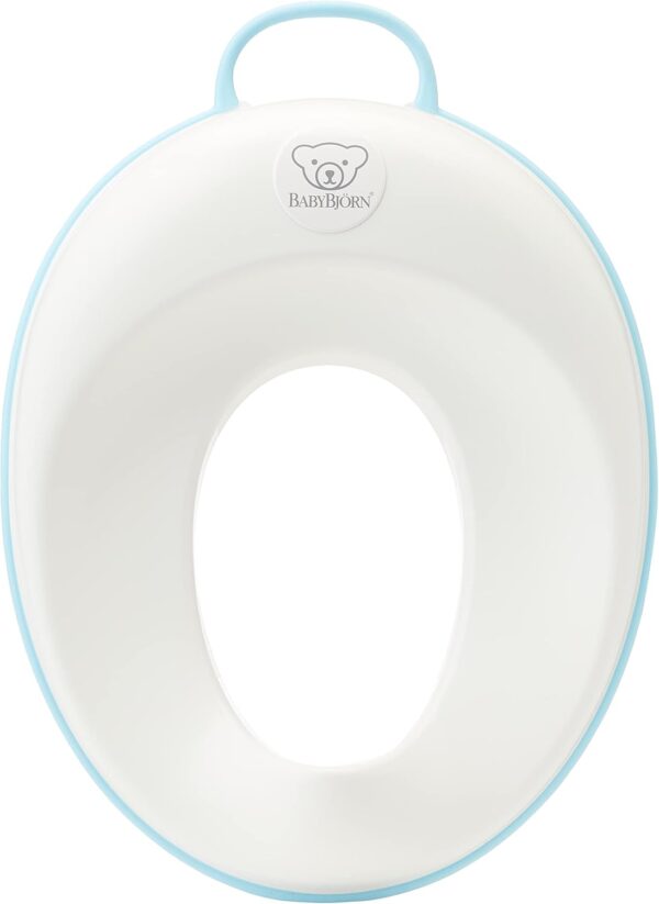 Autokreslini.lv | Toilet Trainer poda vāciņš krāsa White/Turquoise bilde #1