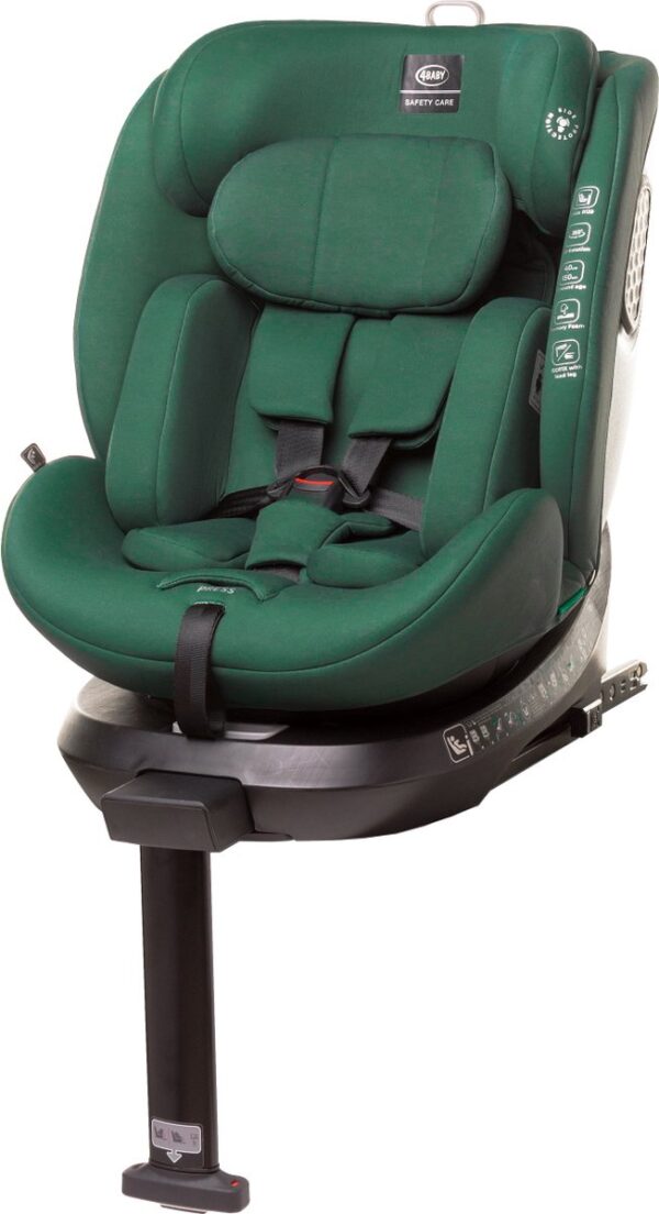 Autokreslini.lv | Enzo-Fix autokrēsliņš bērniem 40-150cm krāsa Dark Green bilde #5
