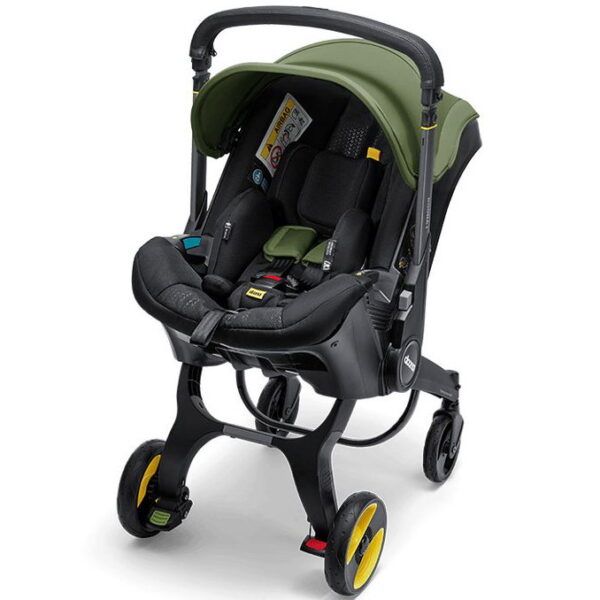 Autokreslini.lv | I I-Size autokrēsliņš/ratiņi bērniem 40-85cm krāsa Desert Green bilde #11