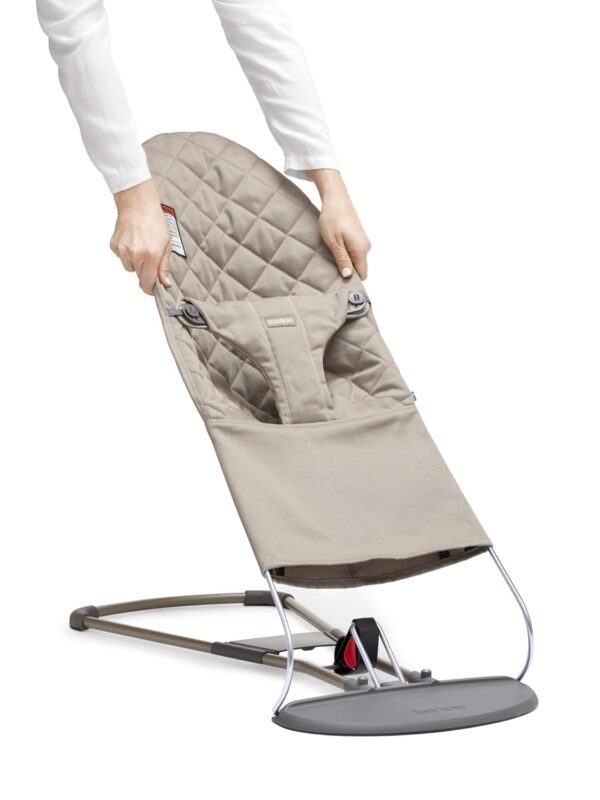 Autokreslini.lv | Babysitter sēžamās daļas pārvalks krāsa Sand Grey, Woven Classic quilt bilde #3